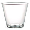Plastic Tumblers, Squat, 5 oz, Clear, 20 Bag, 25 Bags/Carton
