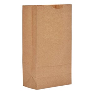 Grocery Paper Bags, #10 Size, 7" x 4.38" x 13.75", Natural, 2,000/Bundle