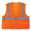 GloWear 8205Z Class 2 Super Economy Mesh Vest, Polyester, Orange, Large/X-Large