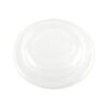 PLA Lids for Fiber Bowls, 7.5" Diameter x 1" h, Clear, Plastic, 300/Carton
