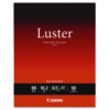 PRO Luster Inkjet Photo Paper, 10.2 mil, 8.5 x 11, Luster White, 50/Pack