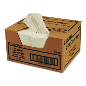 VeraClean Critical Cleaning Wipes, Smooth Texture, 1/4 Fold, 1-Ply, 12 x 13, Unscented, White, 400/Carton