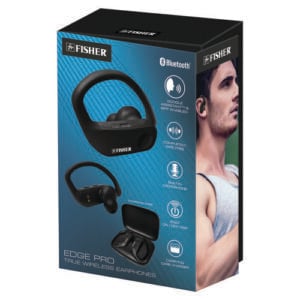 Edge Pro True Wireless Earphones, Black