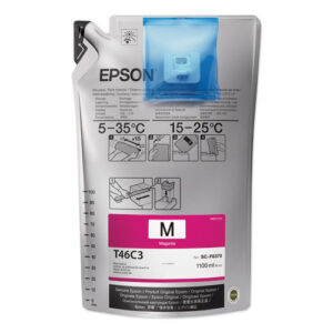 T46C320 (T46C) UltraChrome DS Ink Bag, Magenta, 6/Carton