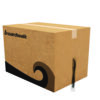 Heavyweight Wrapped Polypropylene Cutlery, Knife, Plastic, Black, 1,000/Carton