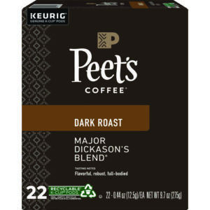 Major Dickason's Blend K-Cups, 22/Box
