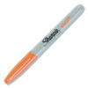 Neon Permanent Markers, Fine Bullet Tip, Neon Orange