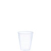 High-Impact Polystyrene Cold Cups, 5 oz, Plastic, Translucent, 100/Sleeve, 25 Sleeves/Carton