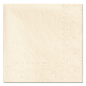 Beverage Napkins, 2-Ply, 9 1/2 x 9 1/2, Ecru, 1000/Carton