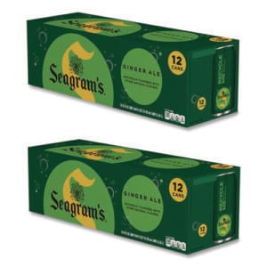Ginger Ale, 12 oz Can, 24/Carton