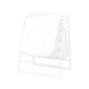 Get Reddi Saddle Pack Poly Food Portion Bags, Fold-Top Closure, 0.5 mil, 6.5" x 7", Clear, 2,000/Carton