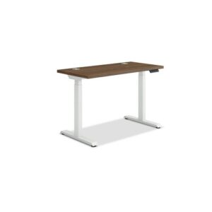 Coordinate Height Adjustable Desk Bundle 2-Stage, 46" x 22" x 27.75" to 47", PinnacleDesigner White