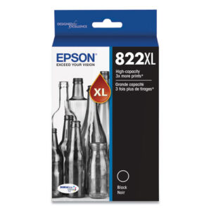 T822XL120-S (T822XL) DURABrite Ultra High-Yield Ink, 1,100 Page-Yield, Black