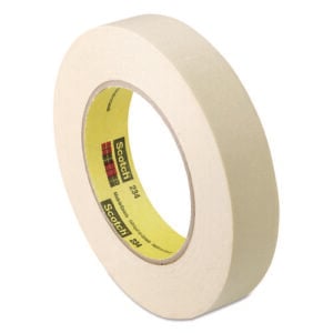 General Purpose Masking Tape 234, 3" Core, 24 mm x 55 m, Tan