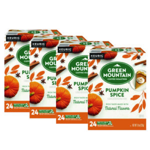 Fair Trade Certified Pumpkin Spice Flavored Coffee K-Cups, 96/Carton