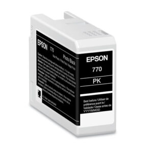 T770120 (T770) UltraChrome PRO10 Ink, 25 mL, Photo Black