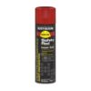 Hard Hat High Performance V2100 System Rust Preventive Enamel Spray Paint, Flat White, 15 oz Aerosol Can, 6/Carton