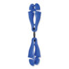 Squids 3420 Dual Clip Swivel Glove Clip Holder, 1 x 0.6 x 5.5, Acetal Copolymer, Blue