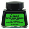 Pilot Jumbo Refillable Permanent Marker Ink Refill, Black Ink
