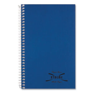 Single-Subject Wirebound Notebooks, Medium/College Rule, Blue Kolor Kraft Front Cover, (80) 7.75 x 5 Sheets