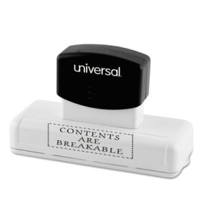 Recycled Custom Micropore Stamp, Preinked, 3.75 x 1.38