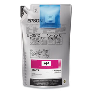 T46C520 (T46C) UltraChrome DS Ink Bag, Fluorescent Pink, 2/Carton