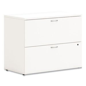 Mod Lateral File, 2 Legal/Letter-Size File Drawers, Simply White, 36" x 20" x 29"
