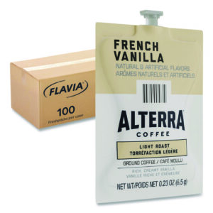 Alterra French Vanilla Coffee Freshpack, 100/Carton