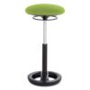 Twixt Extended-Height Ergonomic Chair, Supports 250 lb, 22" to 32" Seat Height, Green Seat, Black Base