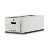 Deluxe Quick Set-up String-and-Button Boxes, Legal Files, White, 12/Carton