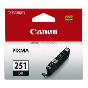 6513B001 (CLI-251) ChromaLife100+ Ink, 1,105 Page-Yield, Black