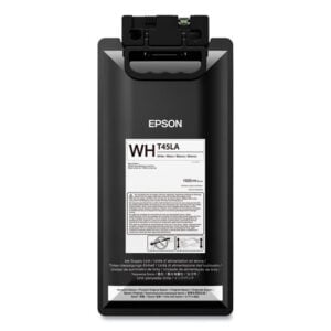 T45LA20 UltraChrome GS3 Ink, 1,500 mL, White