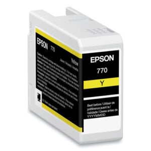 T770420 (T770) UltraChrome PRO10 Ink, 25 mL, Yellow