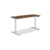 Coordinate Height Adjustable Desk Bundle 2-Stage, 58" x 22" x 27.75" to 47", PinnacleDesigner White