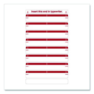 Type-On Write-On Sheet Style Labels, 8 Labels/Sheet, 31 Sheets/Pack