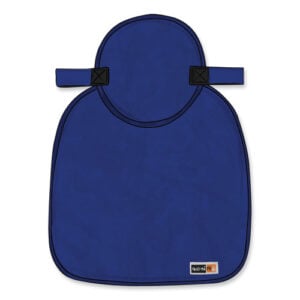 Chill-Its 6717FR FR Cooling Hard Hat Pad and Neck Shade, 12.5 x 9.75, Blue