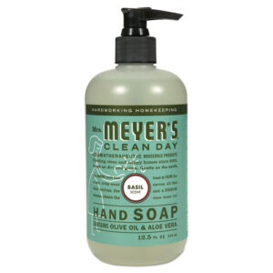 Clean Day Liquid Hand Soap, Basil Scent, 12.5 oz, 6/Carton