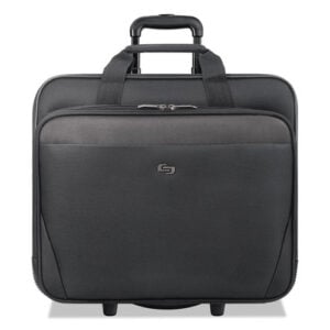 Classic Rolling Case, Fits Devices Up to 17.3", Polyester, 16.75 x 7 x 14.38, Black
