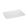 Aluminum Take-Out Container Lid, Loaf Pan Lid, 8.4 x 5.9, White/Aluminum, 400/Carton