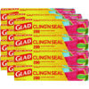 Cling'N Seal Plastic Food Wrap, 200 sq ft, 12 Rolls/Carton