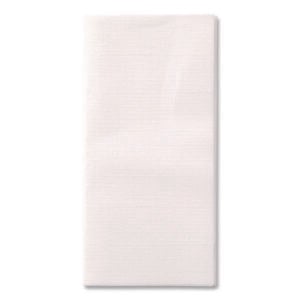 Dinner Napkins, 17 x 17, White, 1/8 Fold, 300/Carton