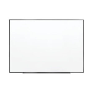 Fusion Nano-Clean Magnetic Whiteboard, 48" x 36", White Surface, Satin Aluminum Frame