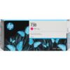 HP 738 (676N0A) Magenta Original DesignJet Ink Cartridge