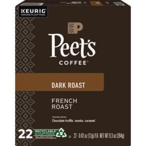 French Roast Coffee K-Cups, 22/Box