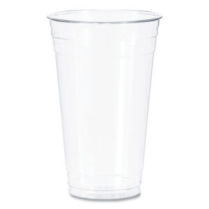 Ultra Clear PET Cold Cups, 24 oz, Plastic, Clear, 50/Sleeve, 12 Sleeves/Carton