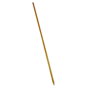 Wood Threaded-Tip Broom/Sweep Handle, 0.94" dia x 60", Natural