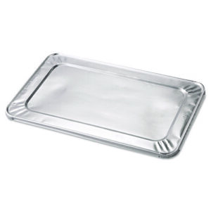 Steam Pan Foil Lids, Fits Full-Size Pan, 45 Gauge, 12 x 20.81, 50/Carton