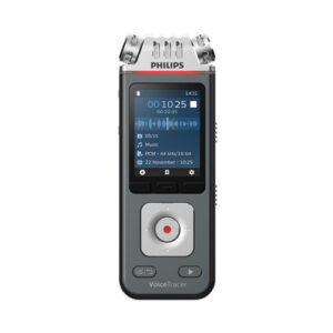 Voice Tracer DVT7110 Digital Recorder, 8 GB, Black