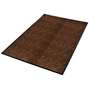 Platinum Series Indoor Wiper Mat, Nylon/Polypropylene, 36 x 60, Brown