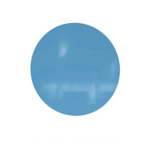 Coda Low Profile Circular Magnetic Glassboard, 24 x 24, Denim Surface